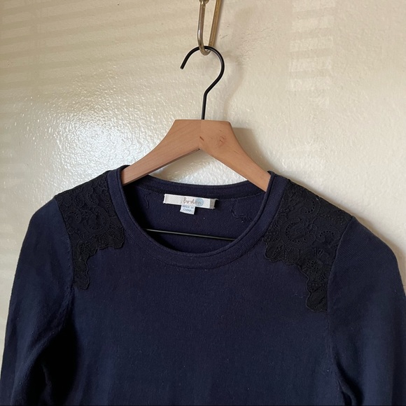 Boden | Lace Shoulder Sweater - Picture 2 of 6